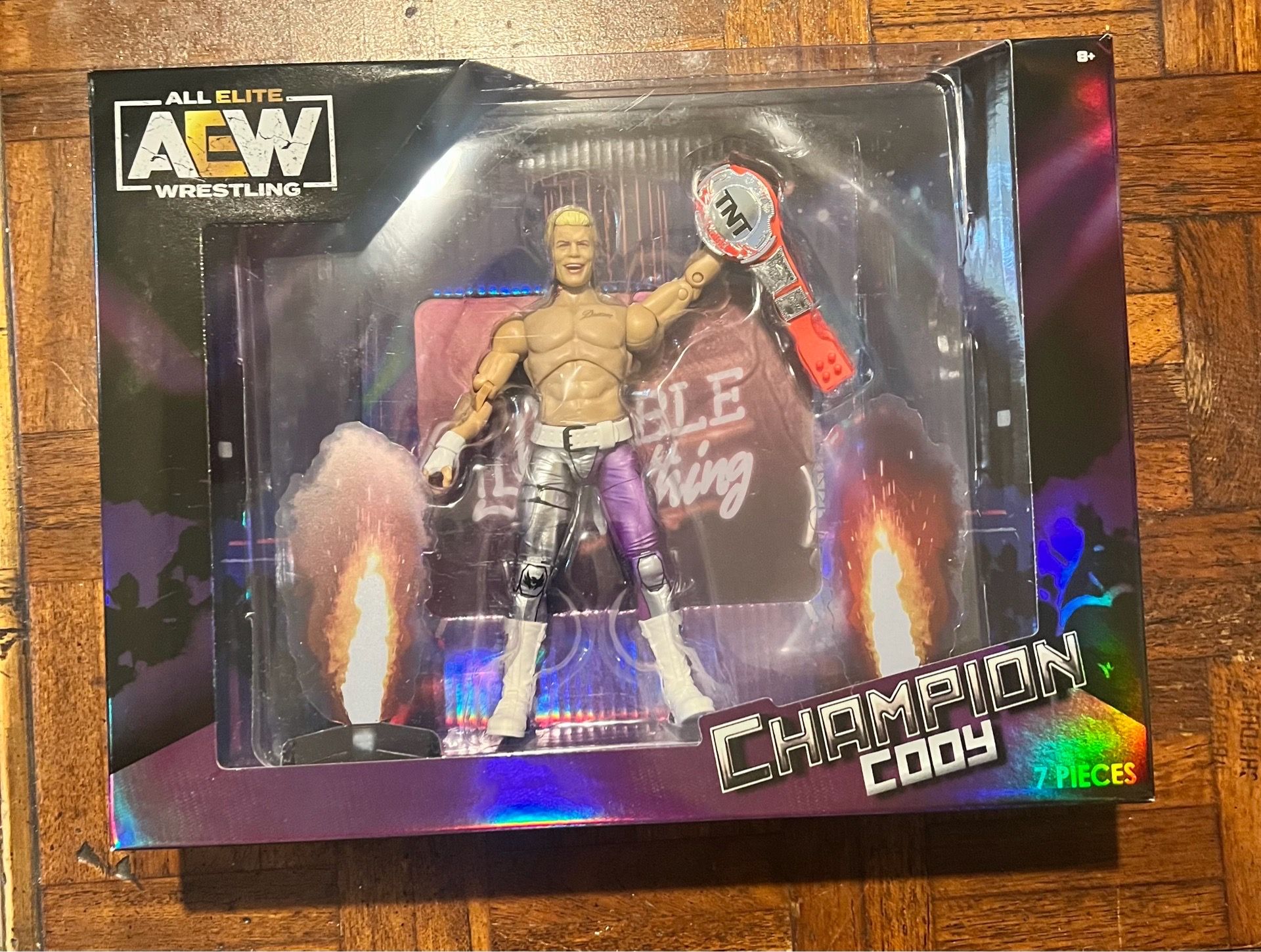 AEW Cody Rhodes TNT champion action figure