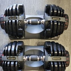 Bowflex Dumbbells Adjustable 52.5 