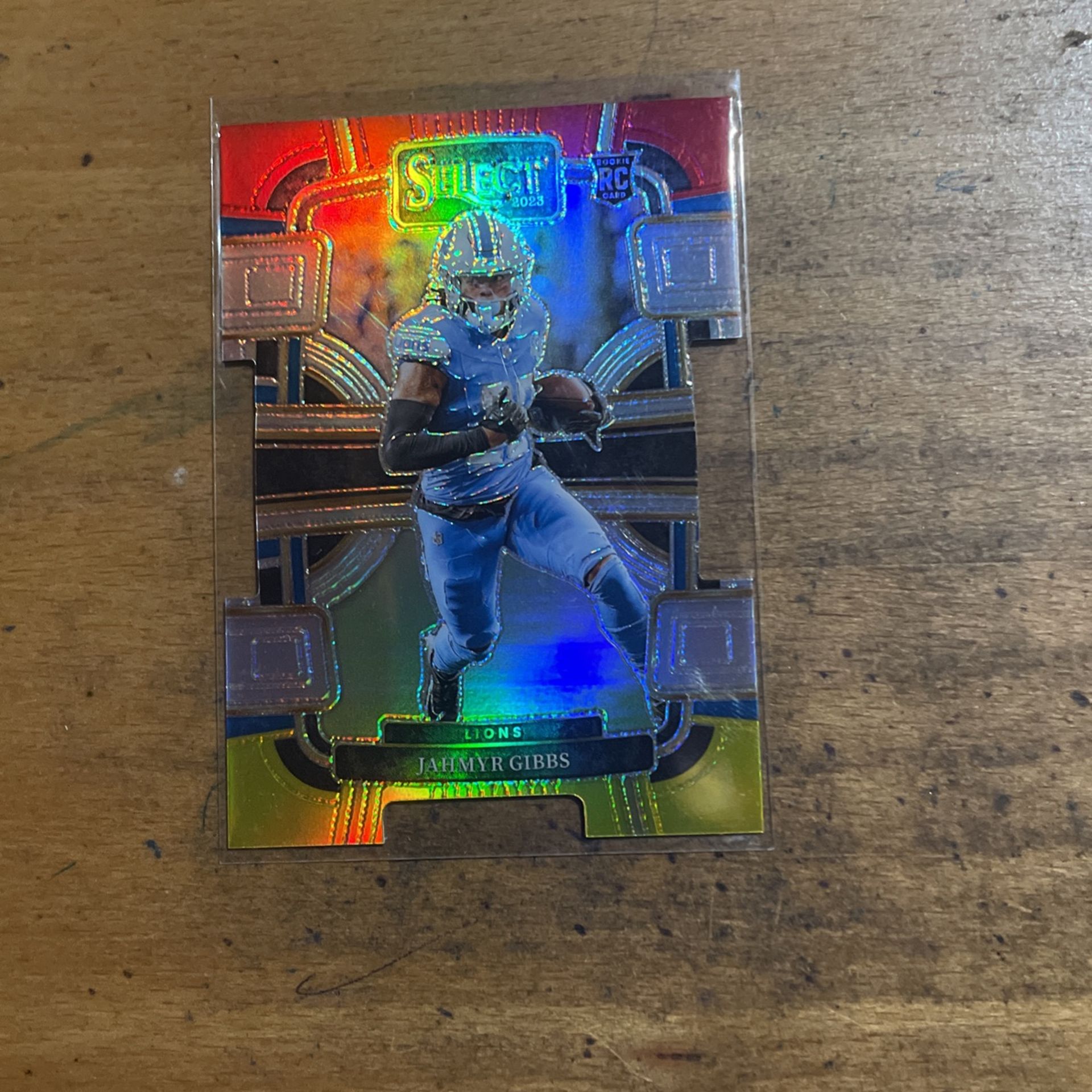 2023 SELECT JAHMYR GIBBS ROOKIE DIE CUT PRIZM CARD