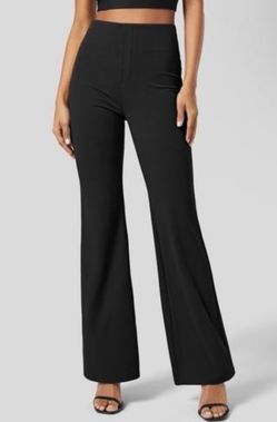 🖤 Halara Black Flare Pants – Women’s Small Petite –NWOT