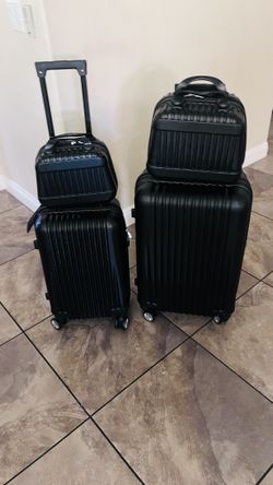🖤✨ Brand New 4-Piece Black Luggage Set – $60 for ALL ✨🖤  📍 Pickup Location: s. Durango & 215 near IKEA  Travel in style with this sleek matching bl