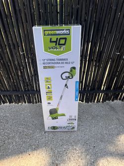 40 Volt Battery Grass Trimmer 