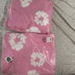 Denim Tears Pink Hoodie