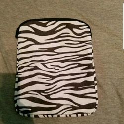 Zebra Print Tablet Case