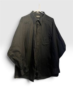 ARROW XXL DRESS SHIRT BLACK 18-18 1/2