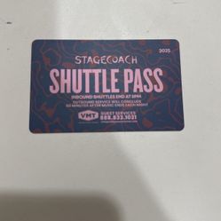 Stagecoach Shuttle Pas