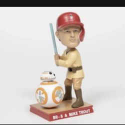 Mike Trout BB8 Angel Bobblehead