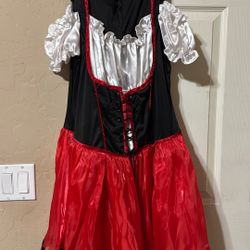 Little Red Riding Hood, Adult Women, Halloween Costume Size 14-16