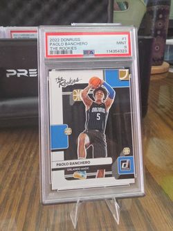 2022 Panini Donruss The Rookies #1 Paolo Banchero PSA 9 RC