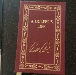 Arnold Palmer A Golfers Life Autograph