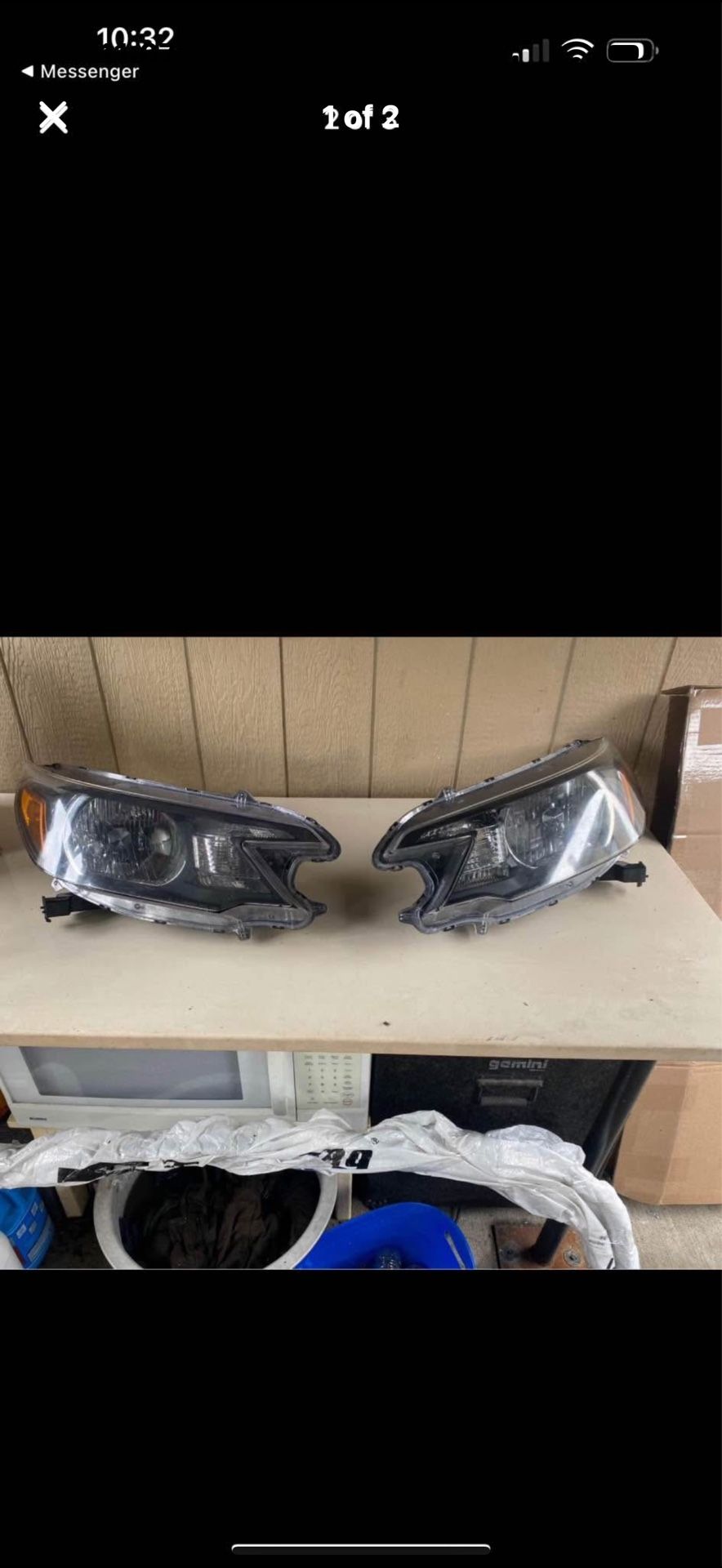 Honda CRV headlights 
