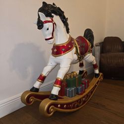 Christmas Horse Outdoor Decoration