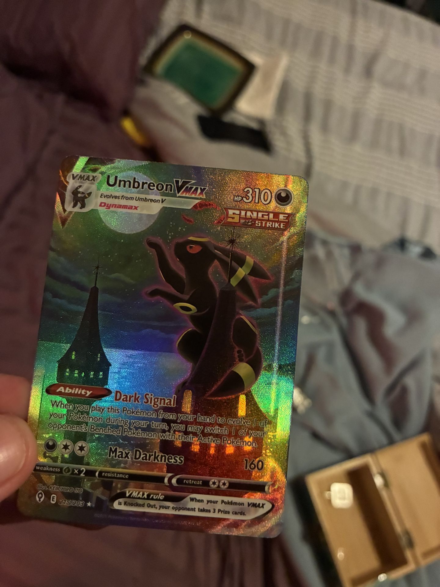 Umbreon Evolving Skies Super Rare