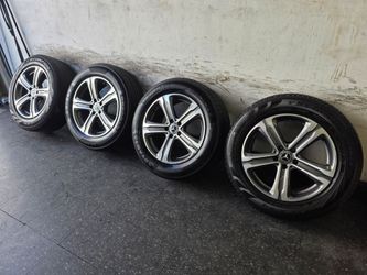 18" Mercedes Benz OEM rims tires