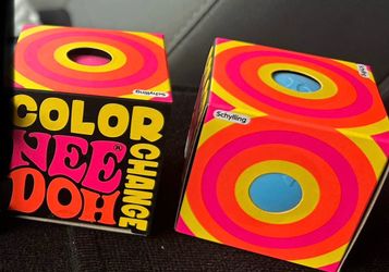 Needoh color changing ball