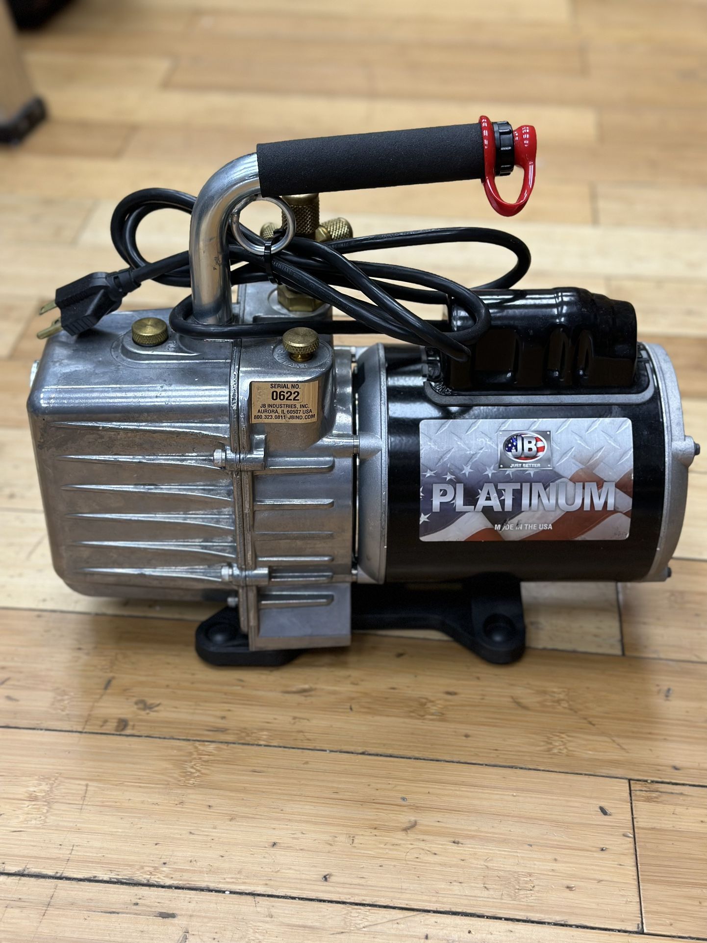 JB Industries Platinum 7 CFM Vacuum Pump DV-200N