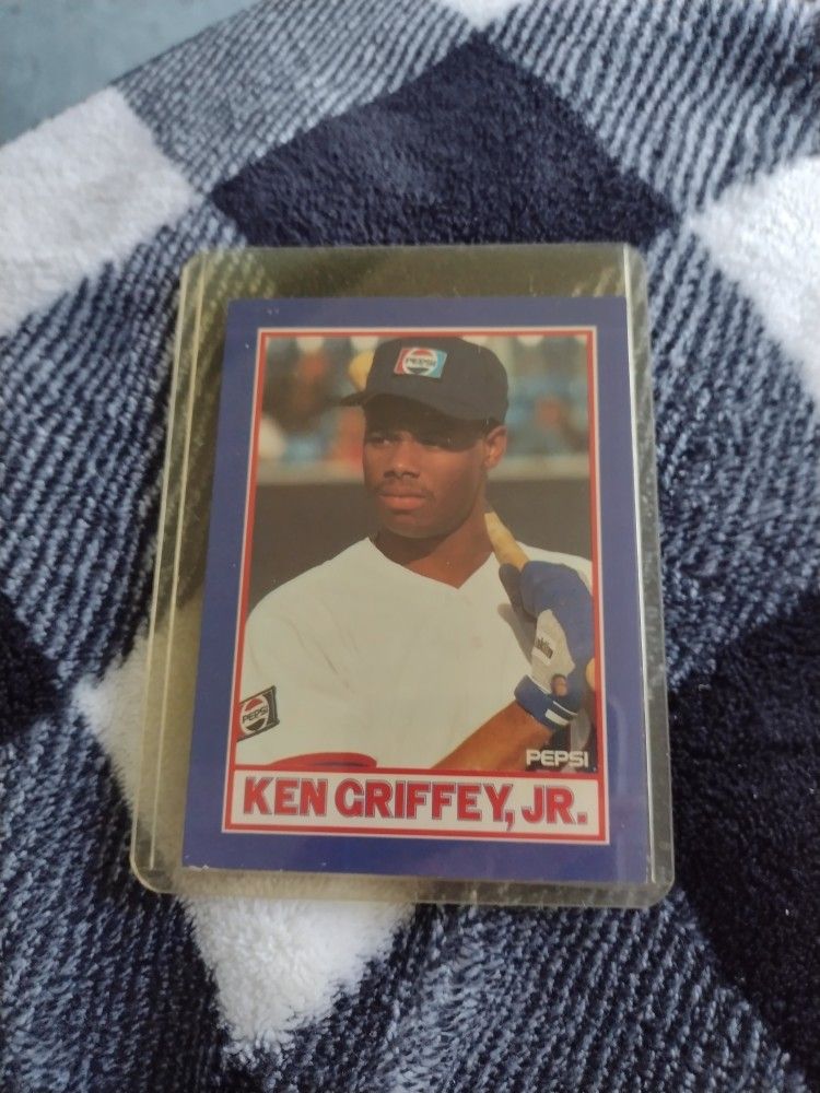Baseball Ken Griffey Jr. Card Pepsi 1990 Cash Porch Pickup Redmond 