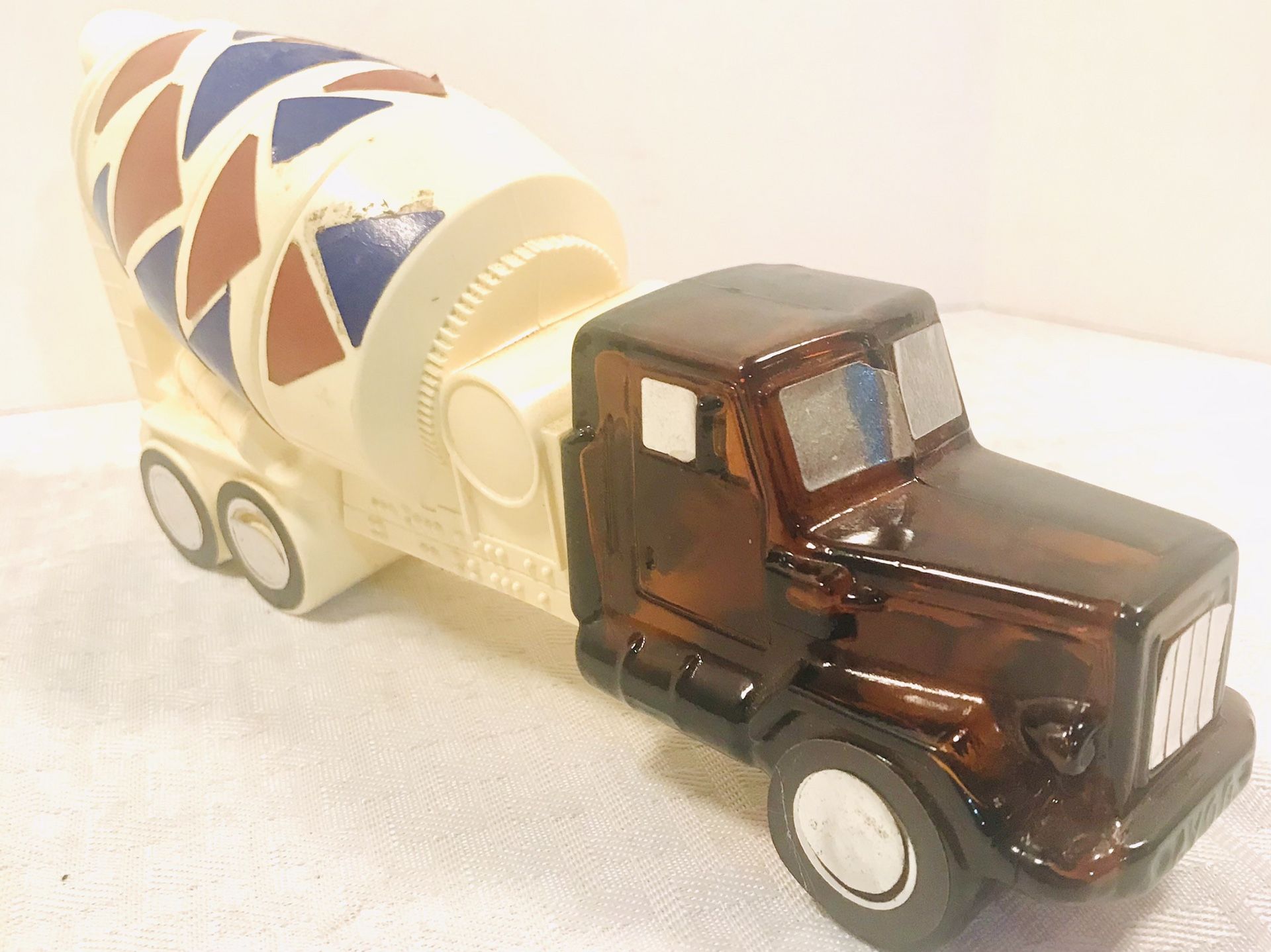 Vintage Avon After Shave Cement Mixer Collectible Truck