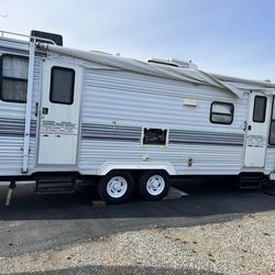 1996 Komfort Slideout Ac 2 Rooms Nice Trailer