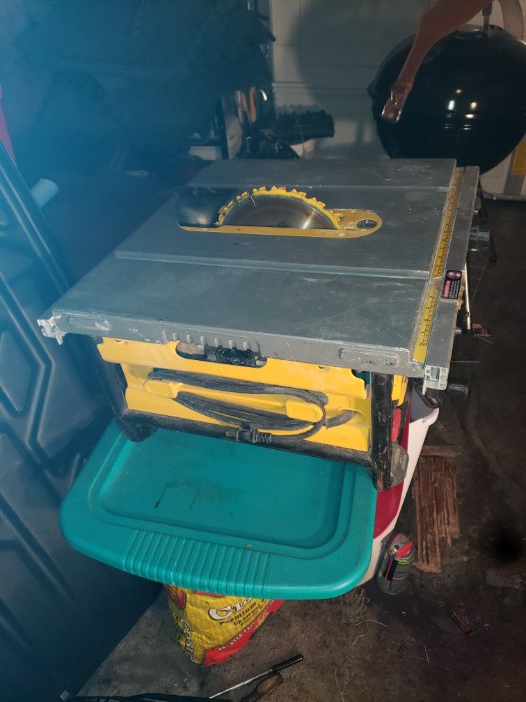 Table Saw Dwalt