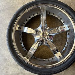 24” Rims & Tires - $400