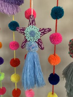 Handmade keychain tassel