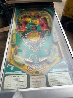 1978 world cup pinball machine for parts