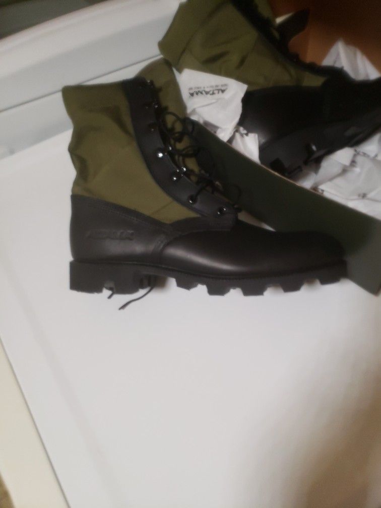 Altama Rubber Leather Boots