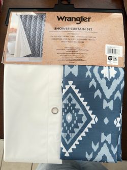 Wrangler shower curtain