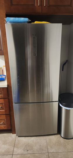 Haier 15 Cu. Ft. Bottom Freezer Refrigerator