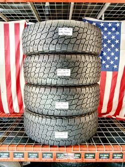 ✅ 4 USED TIRES 265/70R17 NITTO TERRA GRAPPLER G2 ALL-TERRAIN JEEP TRUCK 265 70 17