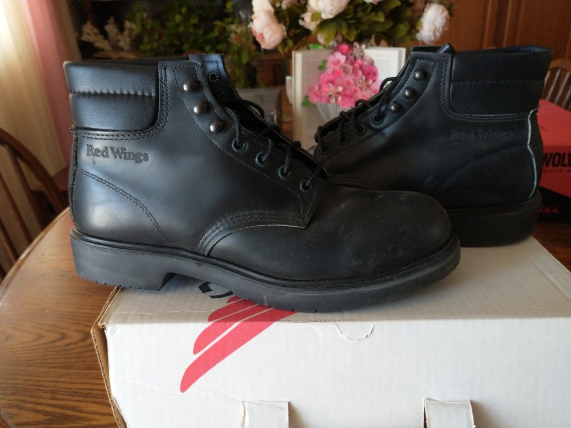 Red Wing Safety Shoes Carbon Fiber Toe