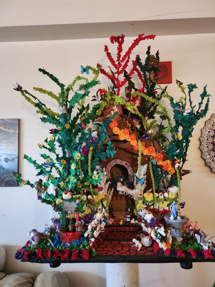 Bird House Display