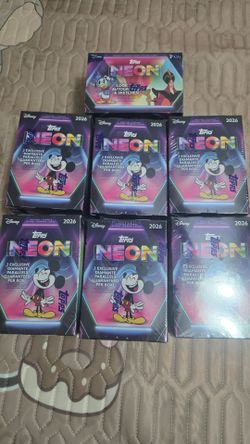 2026 Topps Disney Neon Sealed Box