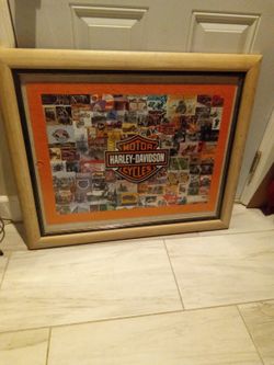 Puzzled Frame Harley Davidson