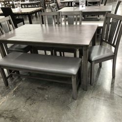 Dining Table Set Solid Wood New In The Box