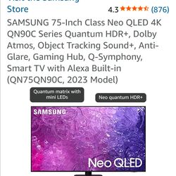 Samsung 75in Neo QN90C (Not Working)