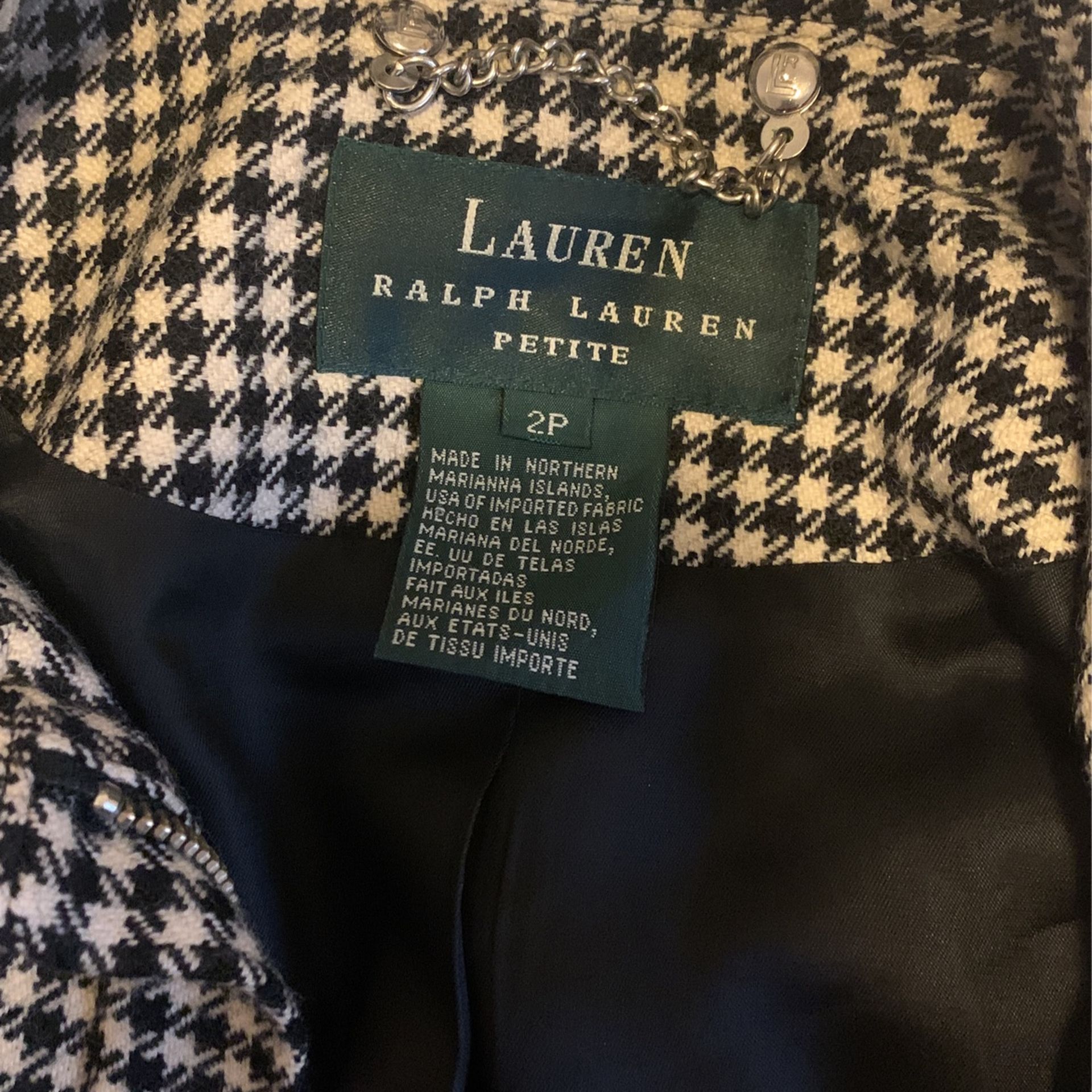 Ralph Lauren Petite Size Small Jacket