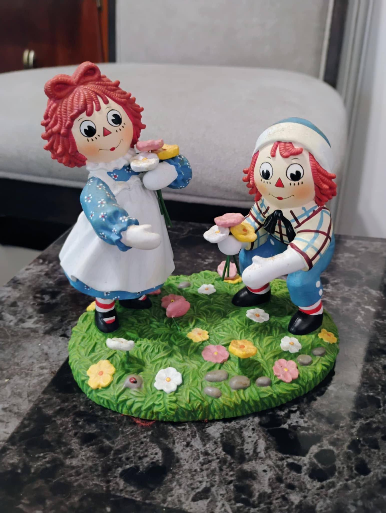Raggedy Ann & Andy Danbury Mint Figurine