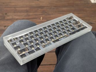 Tofu60 60% Mechanical Keyboard Case in Acrylic with Cannonkeys PCB and Plate