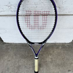 WILSON VIOLET FORCE STRUNG WOMENS TENNIS RACKET RACQUET GRIP 2 1/4 Need New Grip