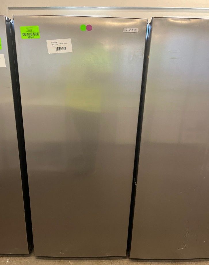 Vissani MDUFC7SS 7 cu. ft. Convertible Upright Freezer Refrigerator QQV
