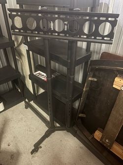 Rolling TV Stand