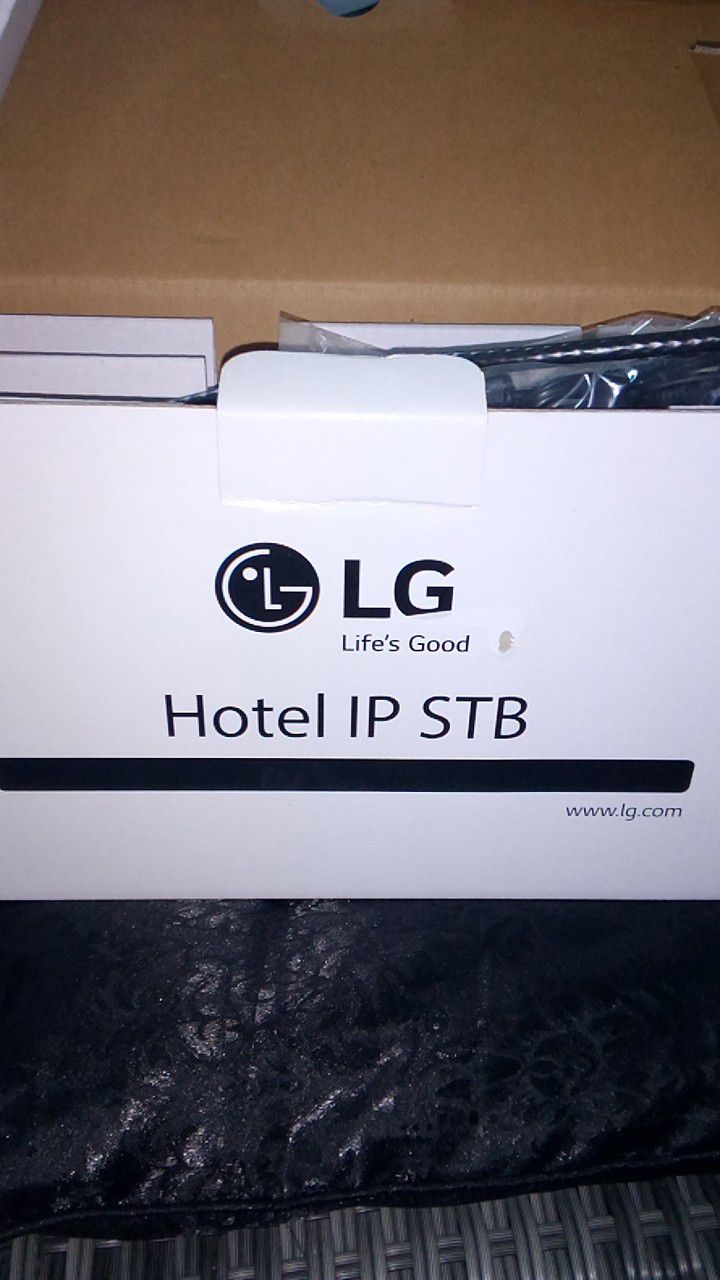 LG HOTEL IP STB 5500 Hospitality HD/TV receiver