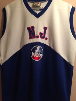 Hot what classic New Jersey Nets stitched jersey
