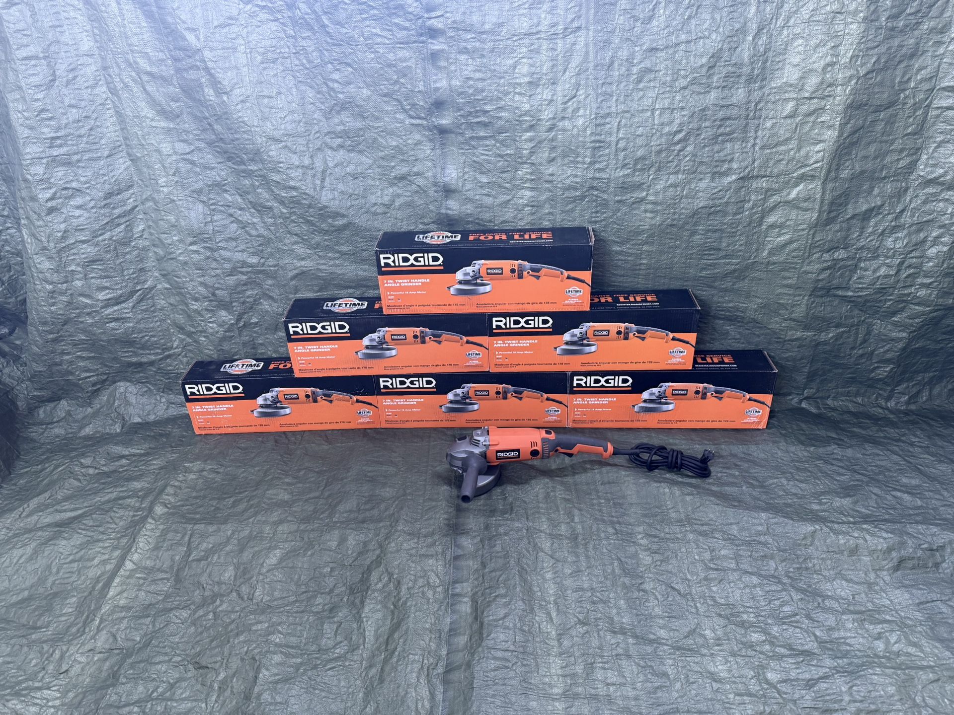 Ridgid Grinder 15 Amps 7” Model R10202