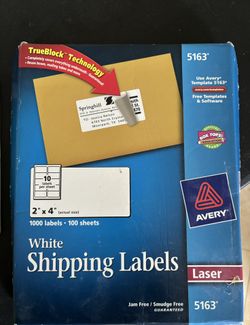 Avery Labels 5163