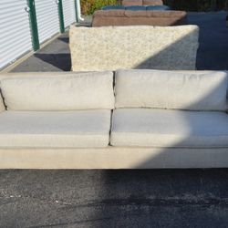 Mitchell Gold + Bob Williams Couch (Beige)