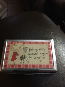 Old school cigarette case real nice peace