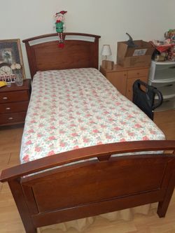 Wooden Twin Bed Frame